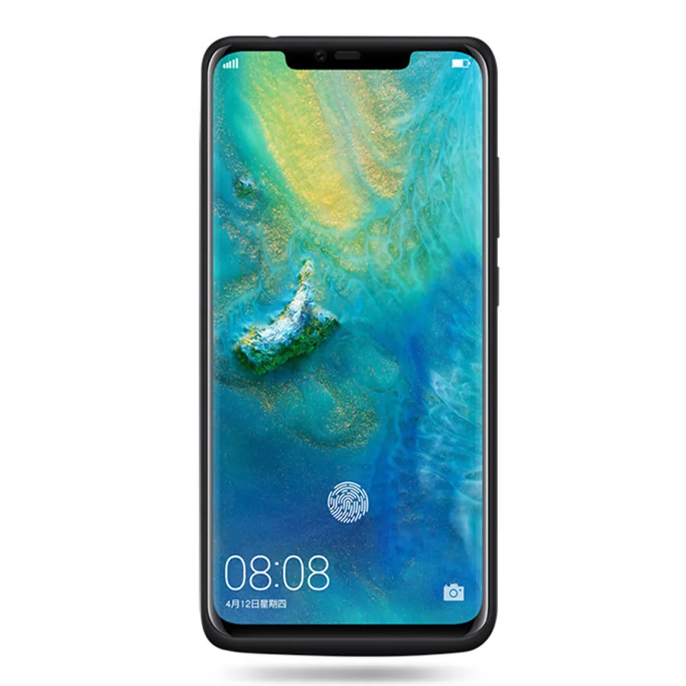 Чехлы для зарядки аккумуляторов 6000 мАч Huawei Mate 20 Pro силиконовый ударопрочный чехол