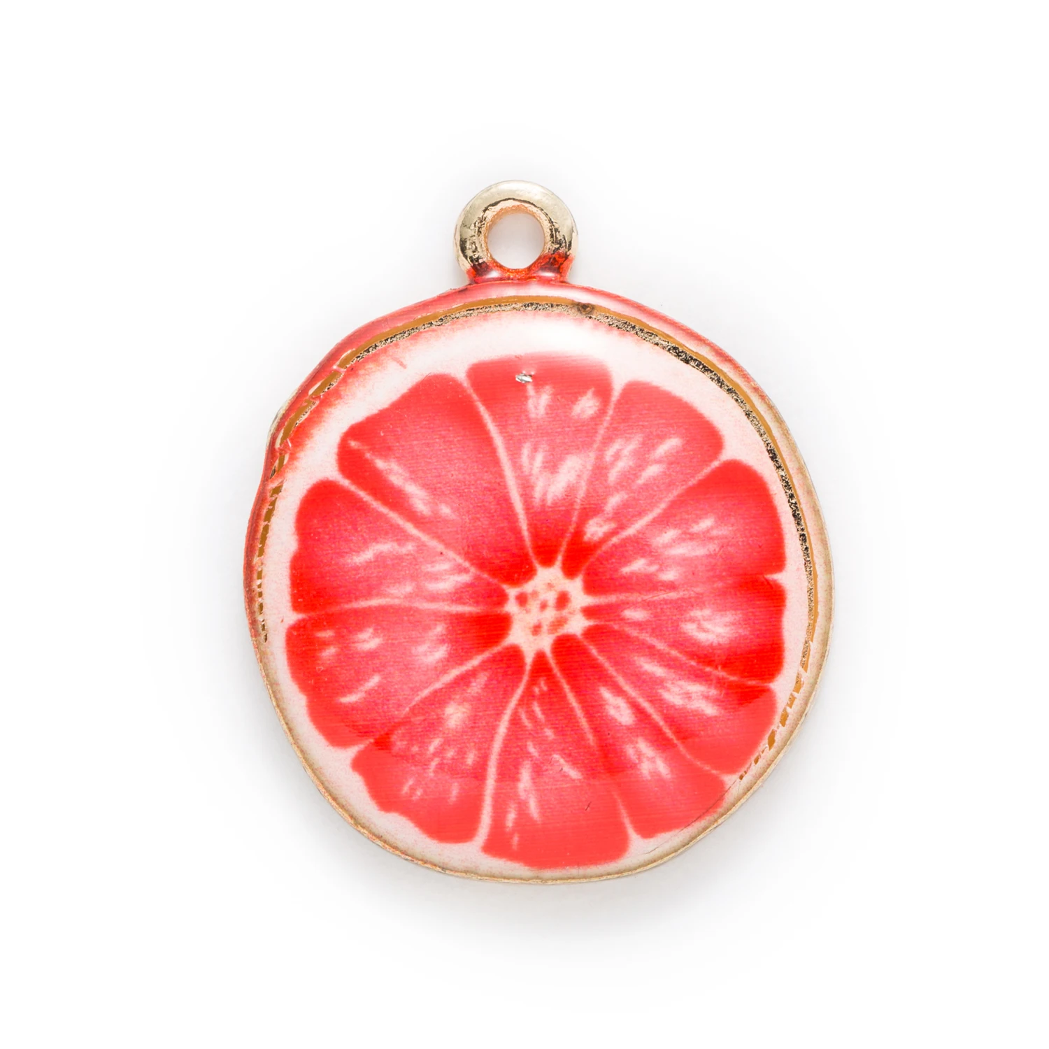 1 шт. эмалированные подвески в виде фруктов 25 27 мм|alloy enamel|enamel charmsjewelry making pendants |