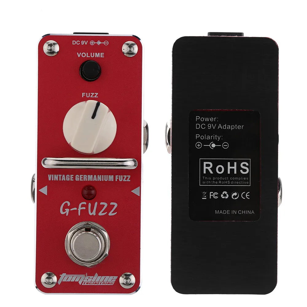 Арома AGF 3 G FUZZ педаль для гитары винтажный Германий Fuzz гитарный эффект мини
