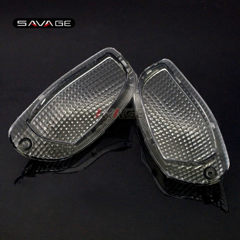 Для KAWASAKI ZZ-R 1100D/ZX-11 1993-2001, ZZR1200 2002-2005 Аксессуары для мотоциклов передний указатель поворота лампа крышка объектива