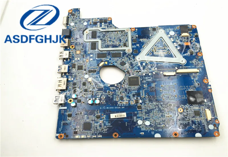 Материнская плата для ноутбука 6 71 W15H0 D03A Hasee Raytheon CLEVO W170HR материнская DDR3|laptop