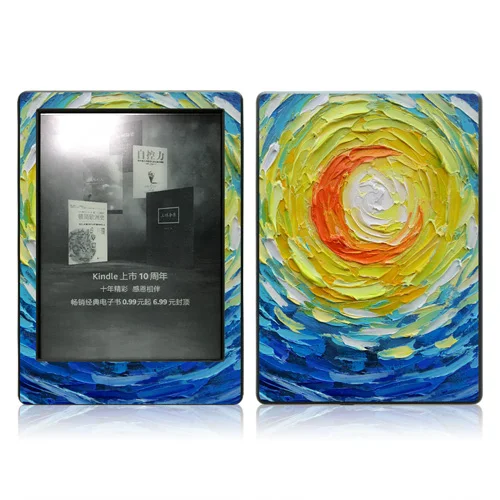 Защитный винил полный набор наклеек кожи с высоким качеством для Amazon Kindle 558