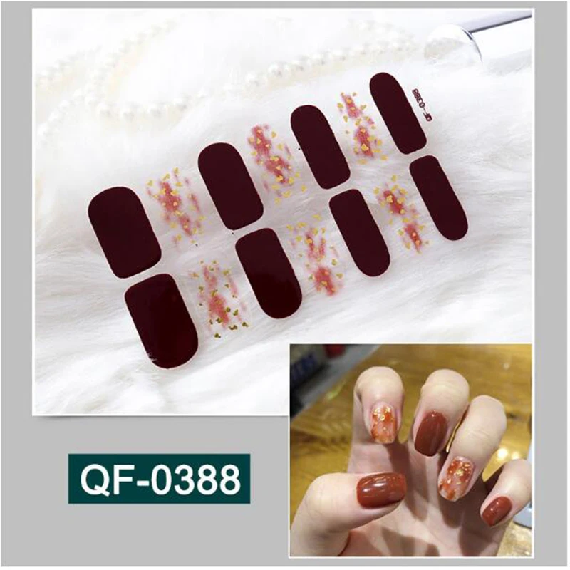 New Flower Design Nail Sticker Art Stickers Tips Women Makeup Tattoos Water Pattern Manicure Decoration | Красота и здоровье