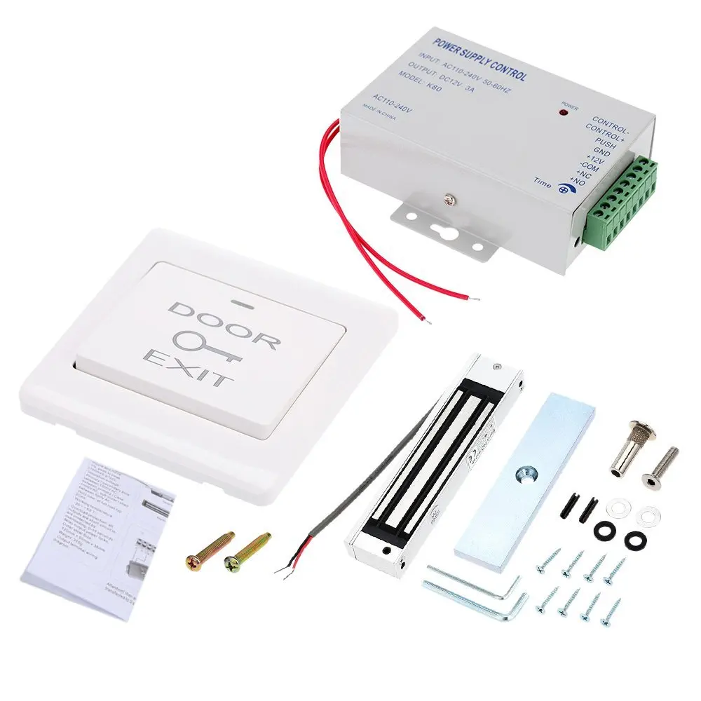 SmartYIBA дверной замок DIY Kit магнитный для дверного выхода система контроля доступа NC