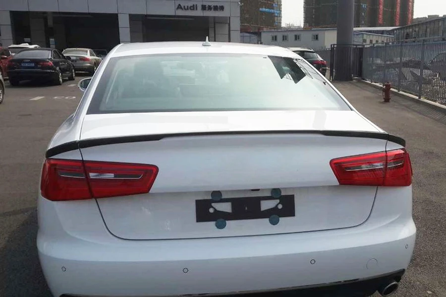 Спойлер для заднего багажника из углеродного волокна Audi A6 C7 2013-2015 Non-sline |