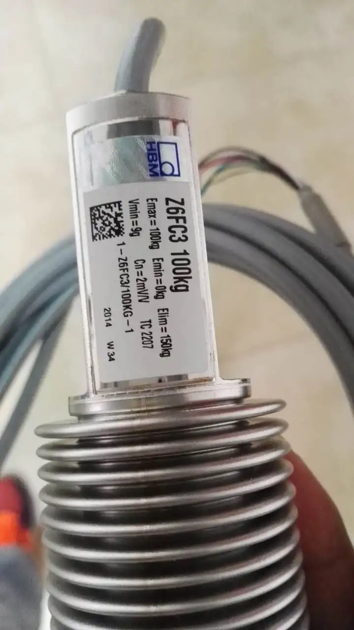 HBM Датчик нагрузки Z6FC3 10 кг 20 50 100 металлический весовой индикатор по хорошей цене |