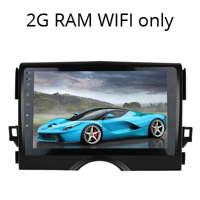 Reiz-X-2010-18 2G Sinosmart Android 8,1 Автомобиль тормозные колодки для Toyota Reiz Mark/X 2005- gps навигации радио 2din 2.5D ips/QLED Экран - Цвет: Reiz-X-2010-18 2G