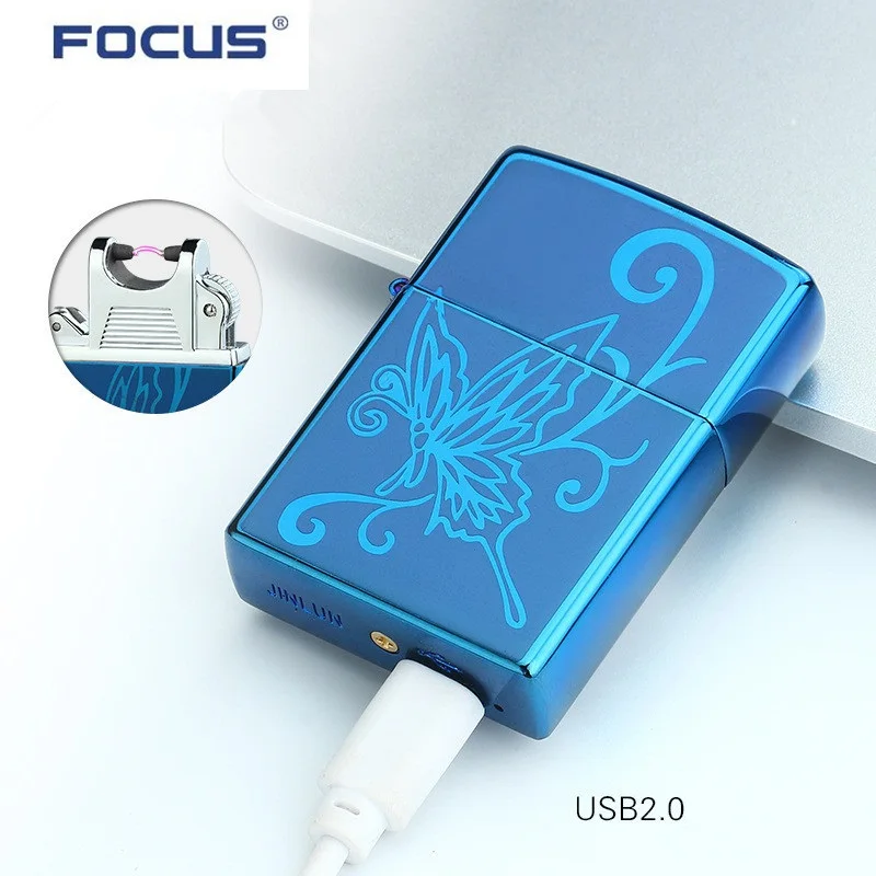 Мини USB Электрический прикуривателя ветрозащитный плазменной дуги Turbo новинка
