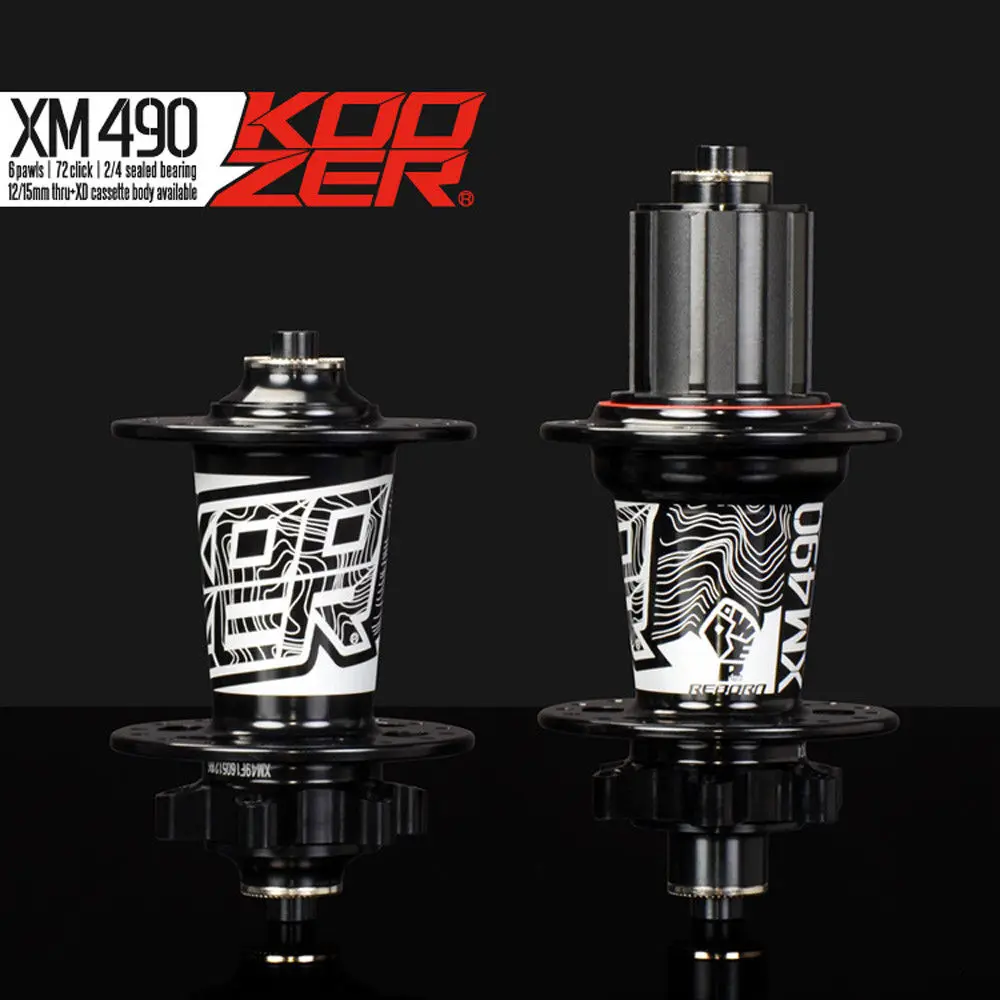 Koozer XM490 72 клики 4 подшипники 6 собачки 32 H Mtb с ЧПУ горный велосипед диск сзади