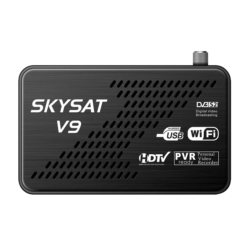[5 шт.] ресивер DVB S2 спутниковый Поддержка сервера Cline Cccamd Spain Powervu Biss SKYSAT V9 PK Freesat
