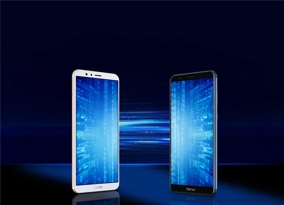 Смартфон HONOR 7X с глобальной прошивкой, 4 ГБ, 64 ГБ, 5,93 дюйма, Восьмиядерный процессор Kirin 659, двойная тыловая камера 16 МП, отпечаток пальца, Android 7,0