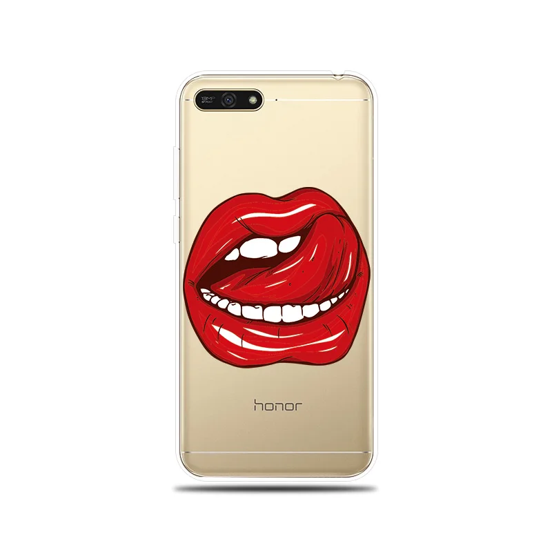 Индивидуальный модный силиконовый чехол для Huawei Honor 5A 6X 7X 7A Pro 7C 7S 8C 8X мягкий 8 9 10 Lite