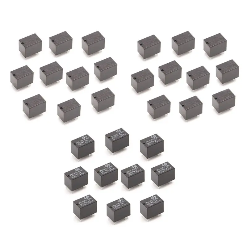 10 шт. JRC 21F 4100 DC Мини реле питания 6 контактный PCB монтажная плата 3В 5В 12В|Реле| |