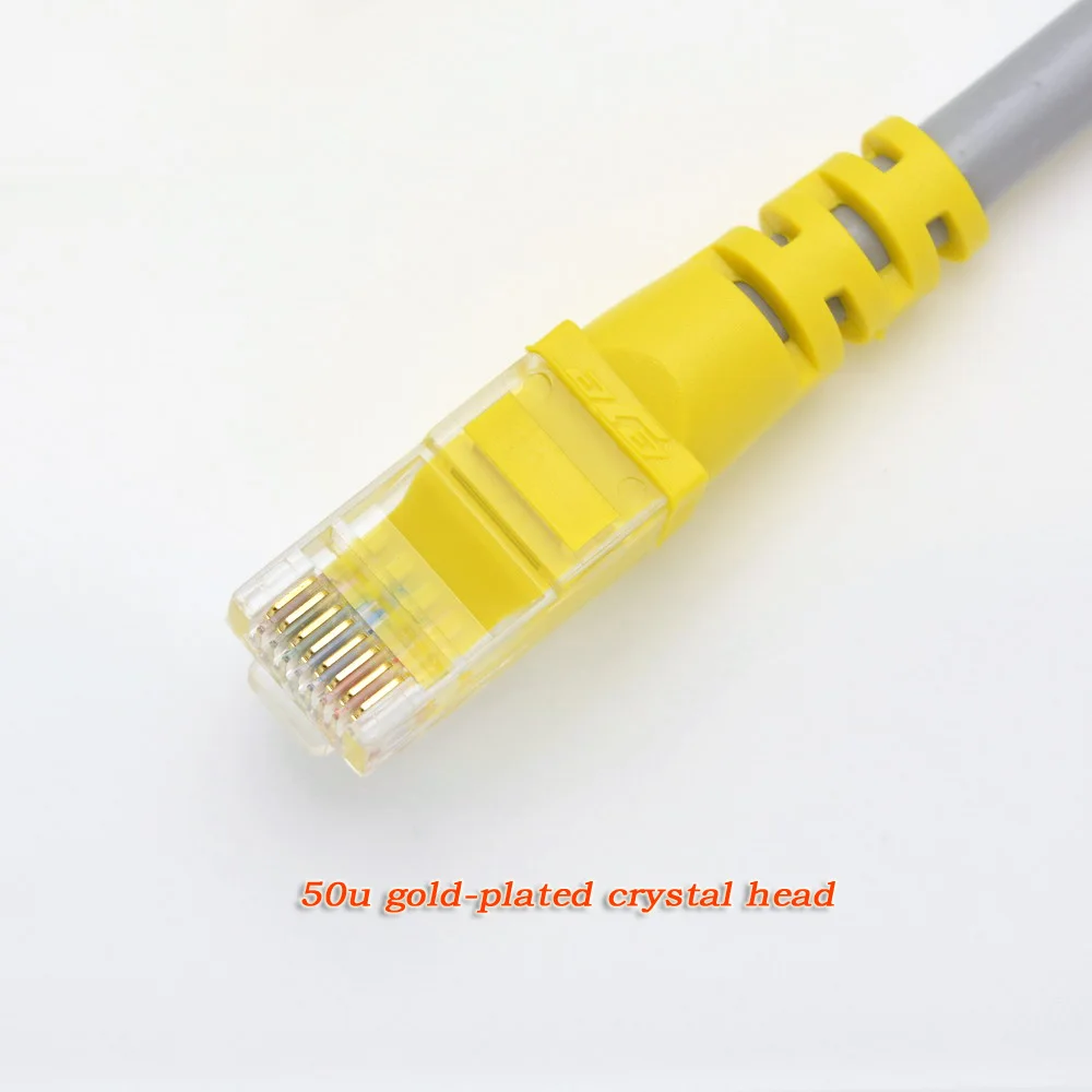 50 шт./лот 0.5 м UTP CAT6 кабель RJ45 сети твердого Чистая медь витая пара патч Панель