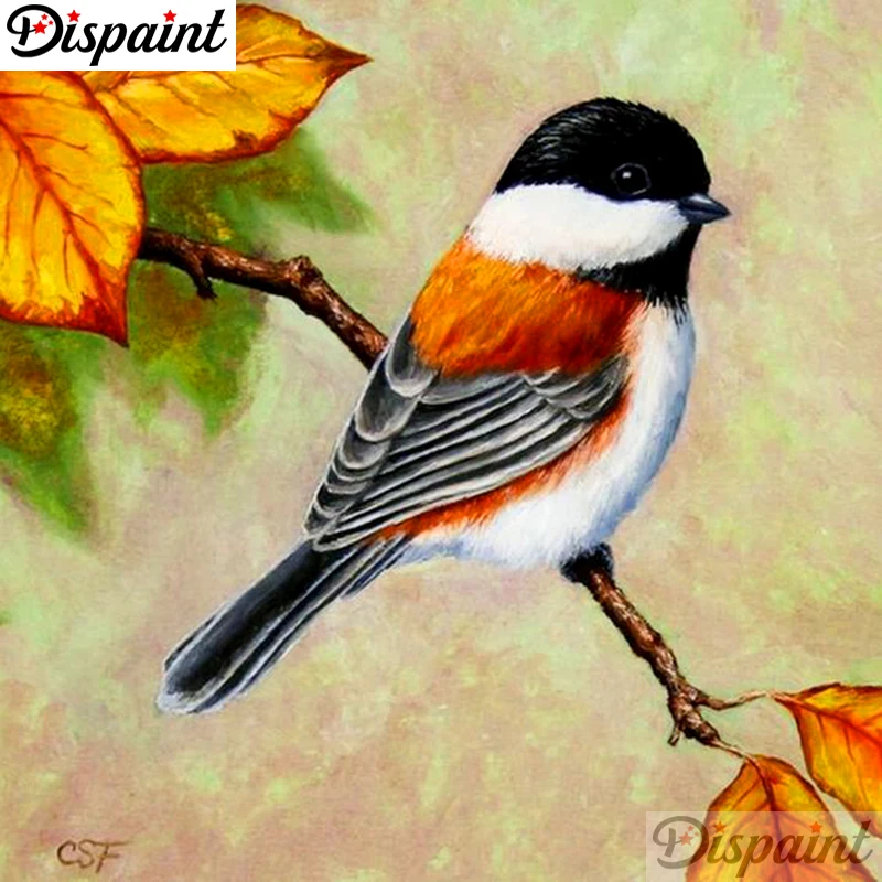 

Dispaint Full Square/Round Drill 5D DIY Diamond Painting "Animal bird scenery" Embroidery Cross Stitch 3D Home Decor Gift A10530