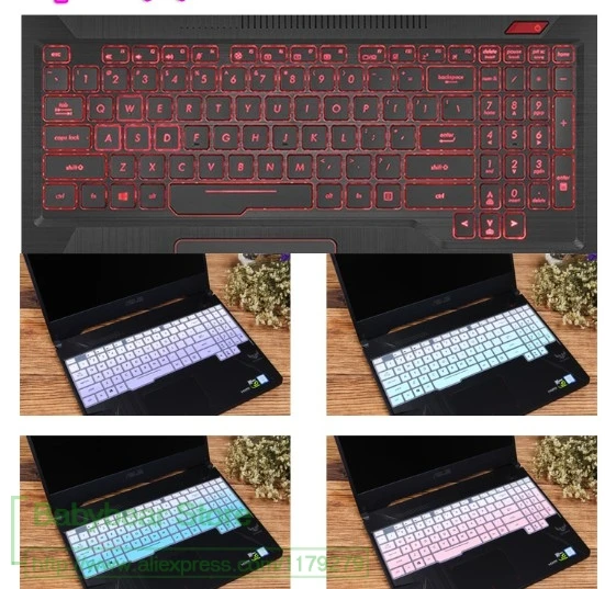 Защитная крышка для клавиатуры ноутбука Asus TUF Gaming fx505 FX504GE FX504GD FX504GM FX504G FX503 FX503VD 15