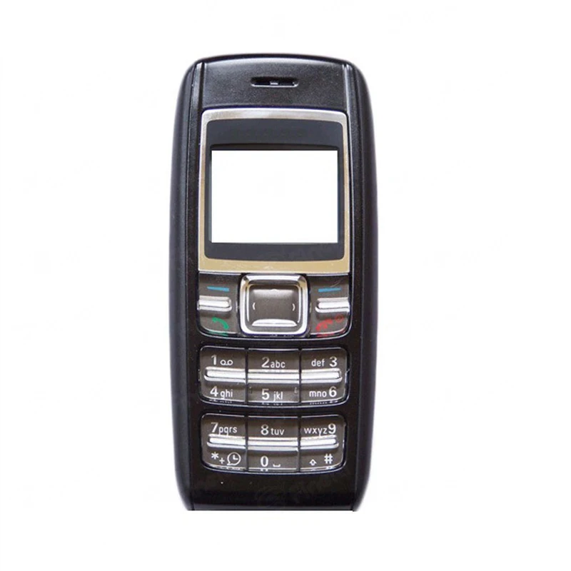Для Nokia 1600 полный корпус Чехол передняя рамка с клавиатурой дисплей стекло+ средняя рамка+ задняя крышка с логотипом