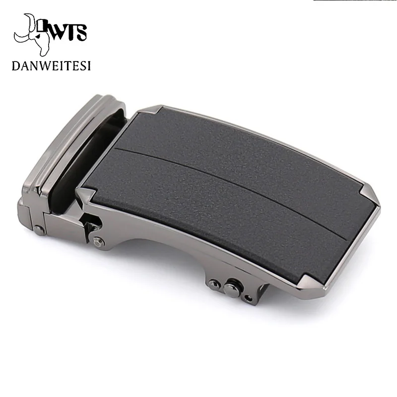 [DWTS] New cow genuine leather men's belt men alloy buckle belts for cowhide strap male automatic | Аксессуары для одежды