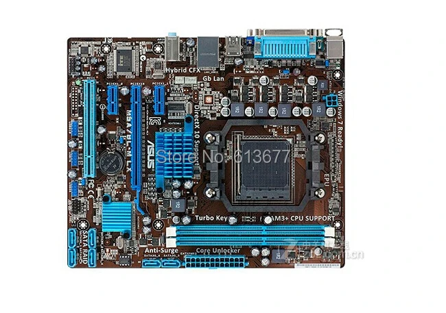 Оригинальная материнская плата ASUS M5A78L M LX DDR3 AM3 + 16GB 760G 760L настольная бесплатная