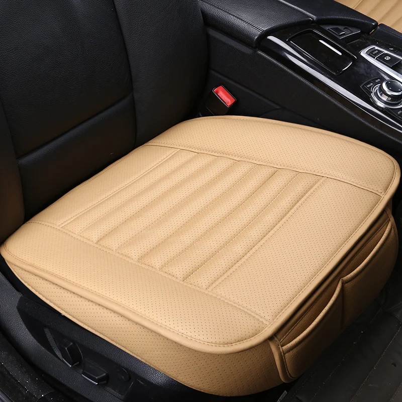 

Car Seat Cover,Leather Cushion Seasons Universal Breathable For Most Four-Door Sedan&SUV Ultra-Luxury Car Seat Protection
