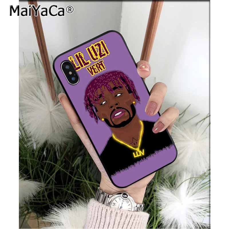 MaiYaCa Lil Uzi Vert TPU мягкие Аксессуары для телефона чехол Apple iPhone 8 7 6 6S Plus X XS MAX 5 5S SE XR