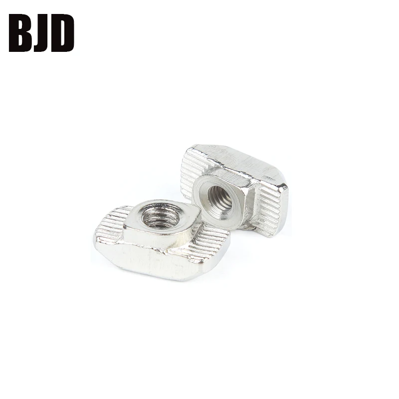 50 шт./100 шт. M3/M4/M5 * 10*6 для 20 серий Т образная гайка скользящая молоток крепежный
