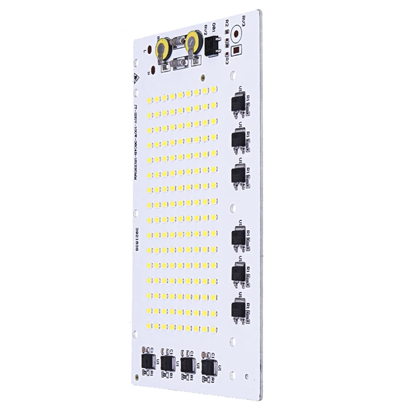 CLAITE 1 шт. 5 шт. 10 шт. 100 Вт светодиодный SMD2835 чип лампа солнечных батареях Smart IC драйвер для прожектор AC220V