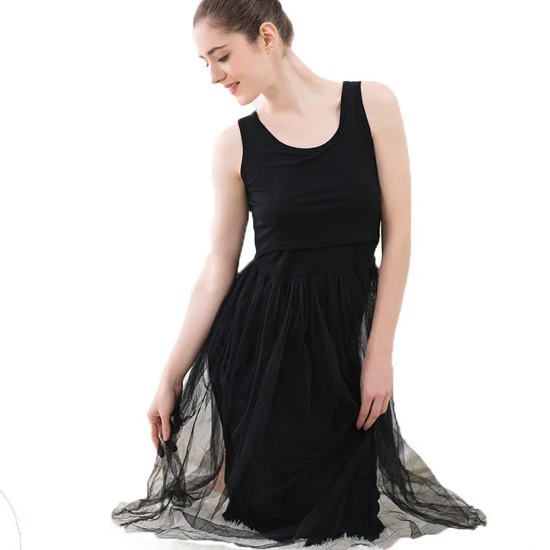 Летнее платье с короткими рукавами для беременных женщин, пальто для кормления грудью и кормящих женщин, шифоновое кружевное платье от AliExpress WW