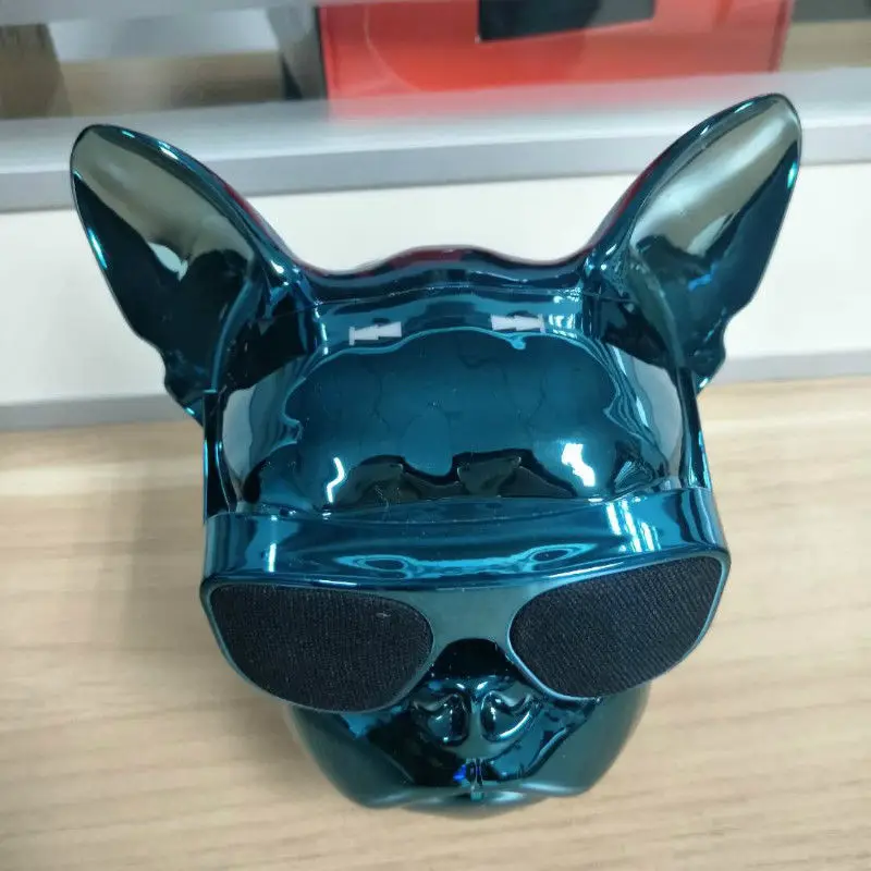 Мультфильм Aero bull собака беспроводной Bluetooth Динамик Сенсорный HIFI открытый личности Портативный мини собака голова портативный подарок аудио
