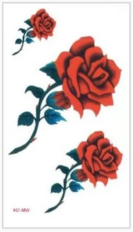 Новый стиль хна для татуировки Поддельные тату флеш временные стикеры мужские