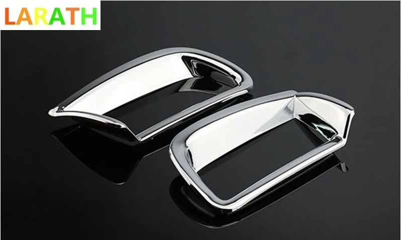 Для Toyota Land Cruiser Prado FJ150 2014 2015 2016 2 шт. Chrome автомобиля спереди головной светильник