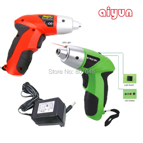 В 4 8 в перезаряжаемая/электрическая отвертка/маленькая дрель/Драйвер