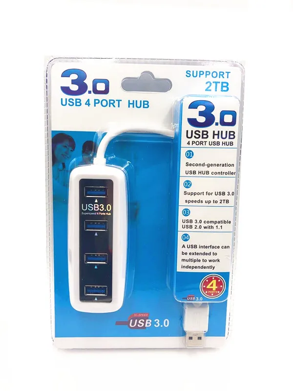 Высокоскоростной 4-портовый концентратор USB 3 0 usb-порт usb-концентратор OTG
