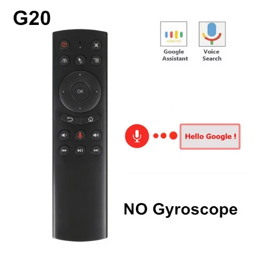 G20 Голосовое управление 2,4G беспроводной G20S G10S Fly Air мышь клавиатура датчик движения мини пульт дистанционного управления для Android tv Box T9 - Цвет: no Gyroscope