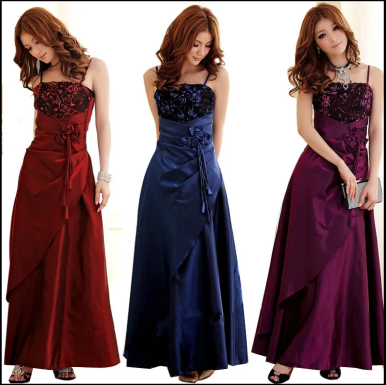 Большой размер фуксия платье невесты длиннее шифоновое ремешок сексуальная