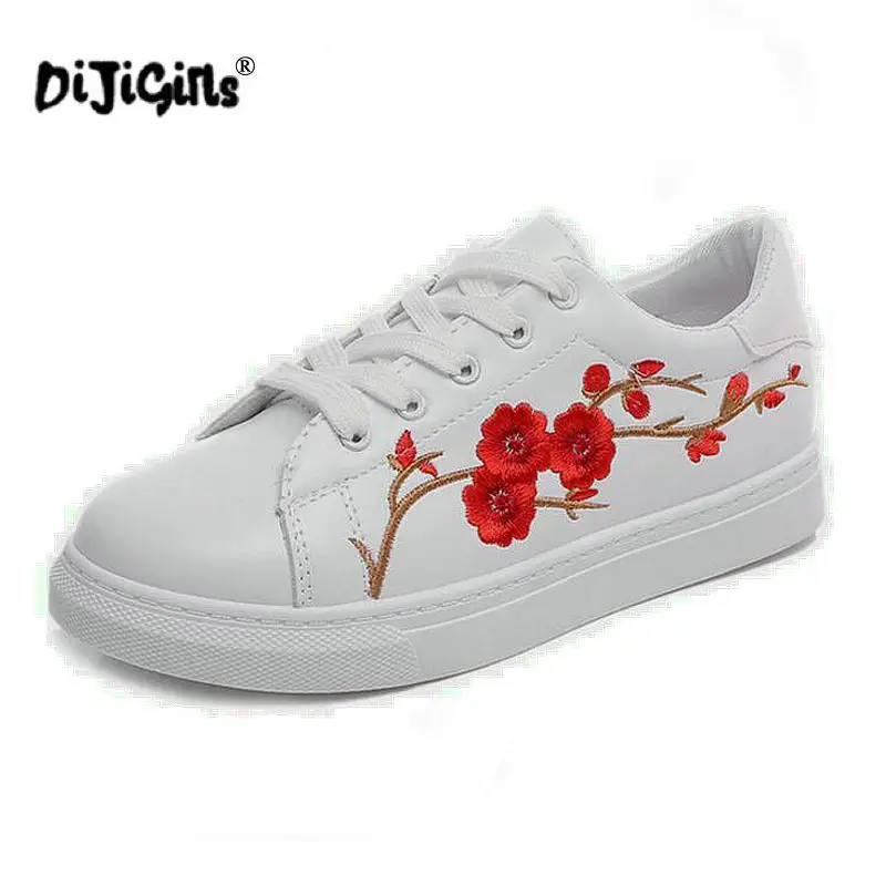 Мокасины DIJIGIRLS женские с вышивкой модные мягкие дышащие туфли розой Повседневная