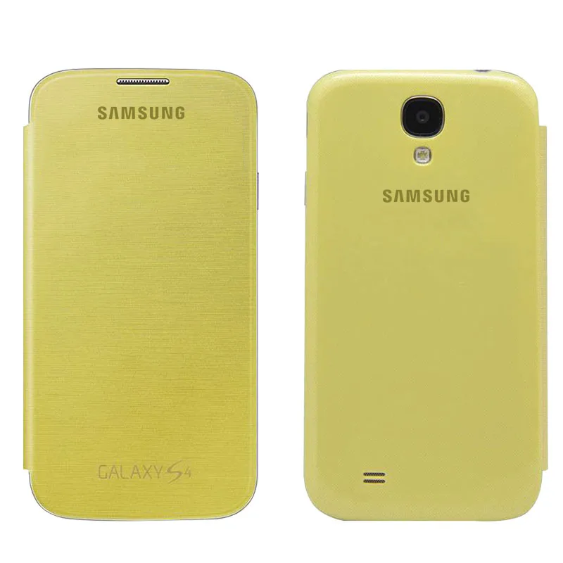 samsung S4 умный чехол с окошком обзора кожаный чехол для samsung Galaxy S4 i9500 i9505 защитный чехол-книжка в виде ракушки