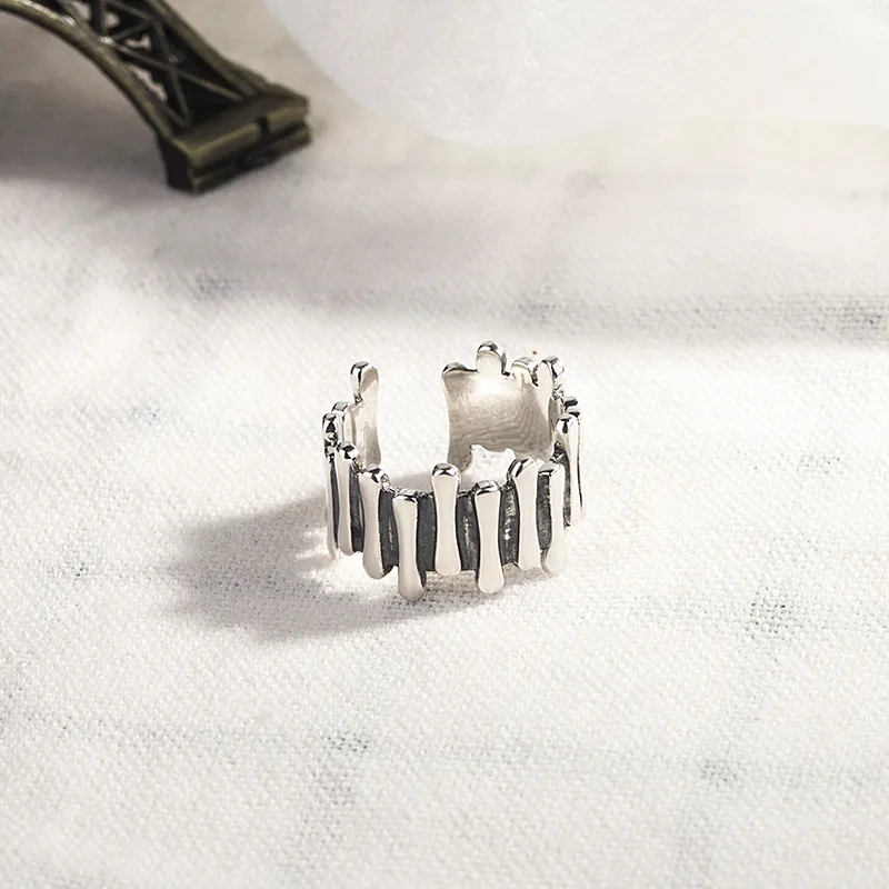 Богемные геометрические кольца реального серебряного цвета подарки для женщин