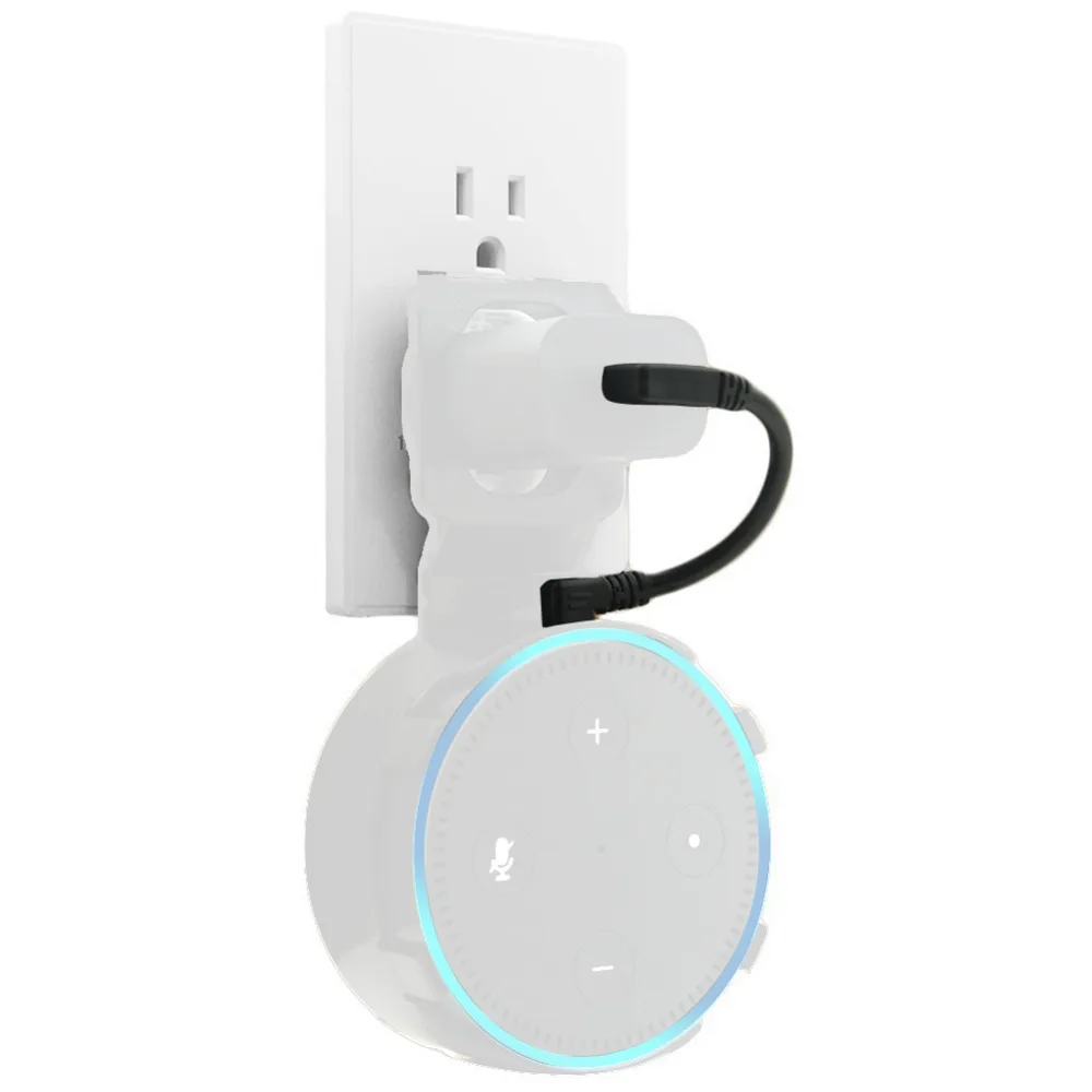 Для Amazon Echo Dot 2 интеллектуальная bluetooth-колонка держатель для зарядки Настенное подвесное крепление