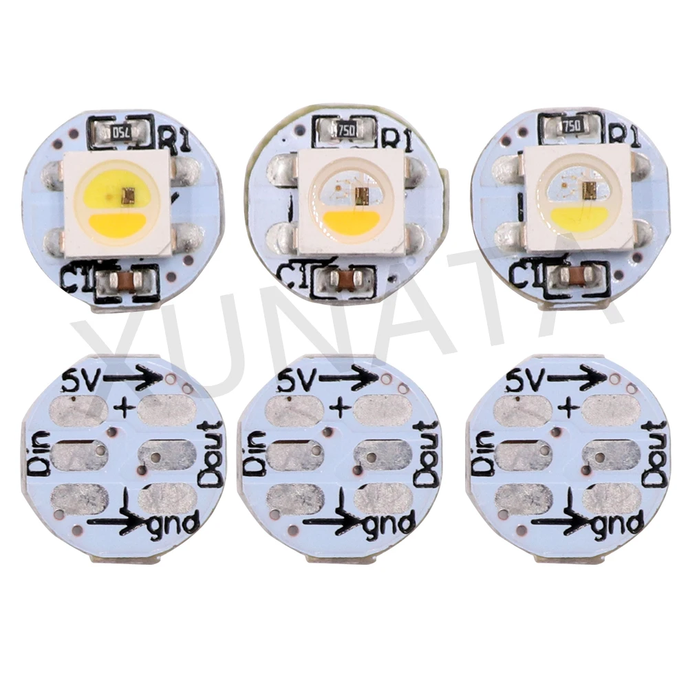 DC5V SK6812 индивидуально адресный свет бусины полный Цвет RGBW RGB WW RGBNW WWA светодиодные