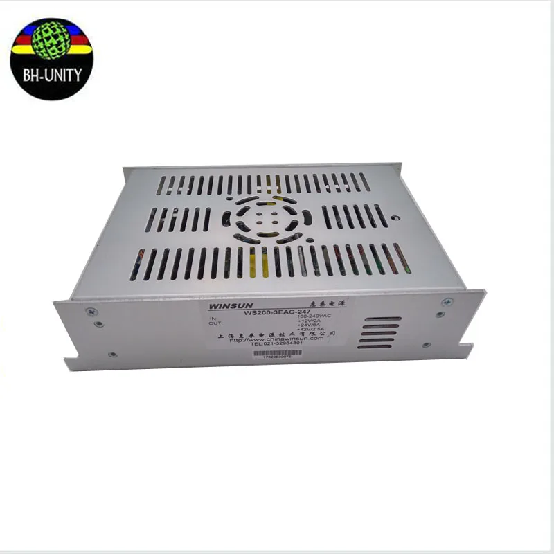 

high quality inkjet printer power supply winsun WS200-3EAC-247 100-340VAC for allwin zhongye gongzheng infiniti out door printer
