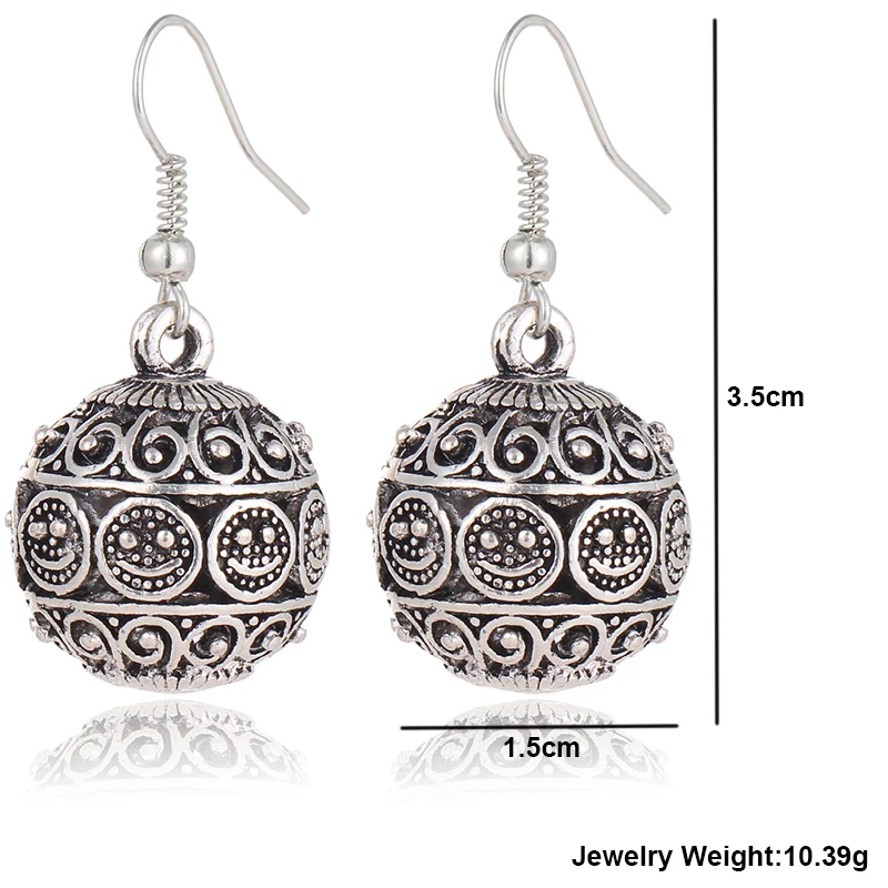 Женские винтажные серьги подвески IF ME длинные висячие в стиле минимализма под