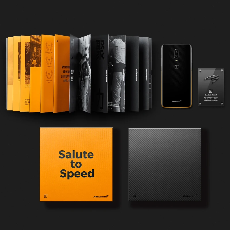 Оригинальный смартфон Oneplus 6 T 10GB 256GB mlaren Snapdragon 845 в дисплее с функцией
