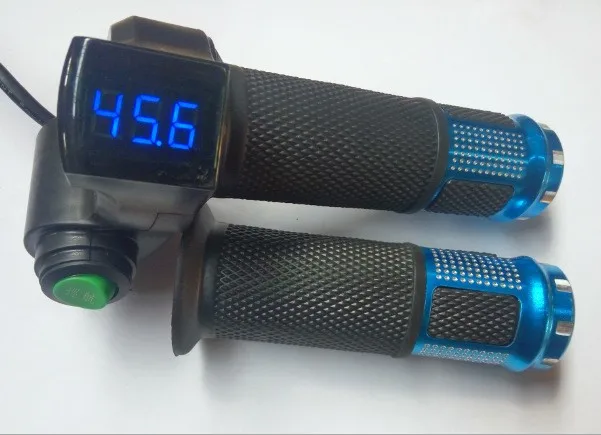 12-120v Батарея Напряжение индикатор + дроссельная заслонка с Круиз-переключатель и