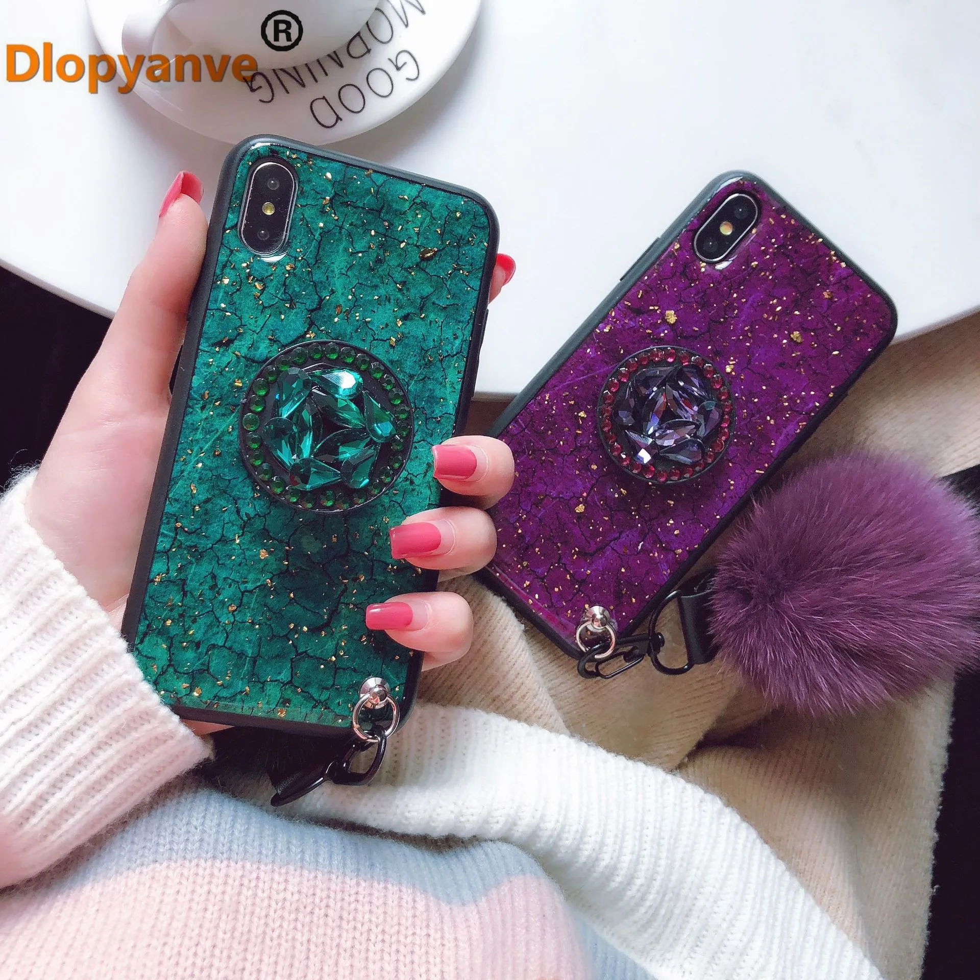 Горячая Мода эпоксидная Золотая фольга крышка для Samsung A6 A8 A8S A10 A40 A50 A70 A90 2018 чехол
