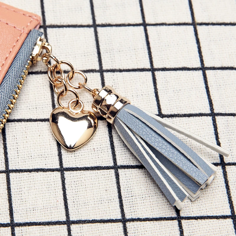 Женские короткие кошельки женский модный маленький кошелек милый мини-кошелек с