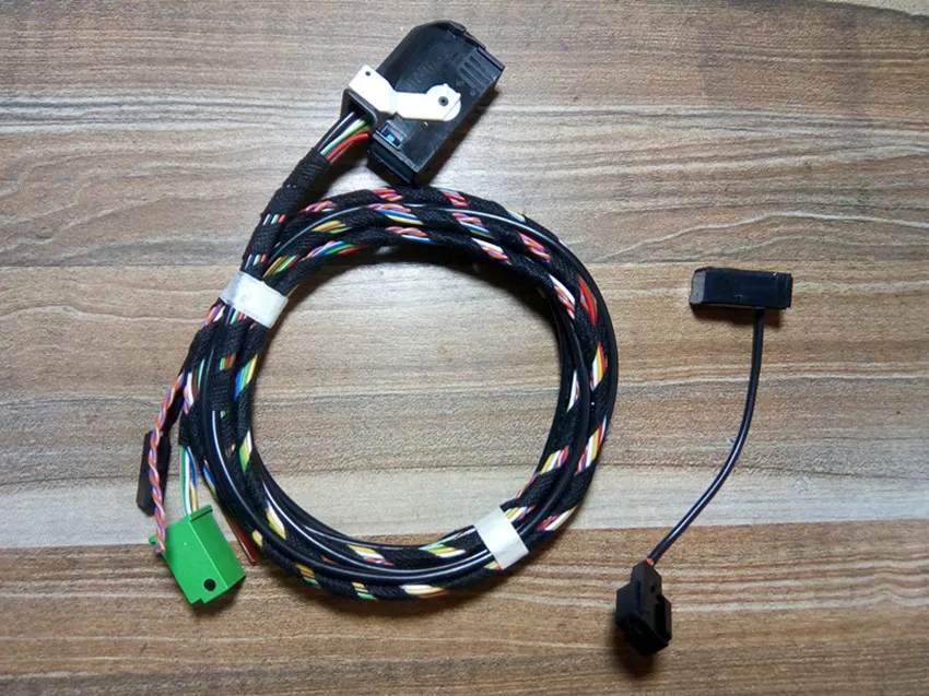 9W2 9W7 автомобиля Bluetooth Plug жгут проводов кабель для VW Passat B6 Jetta Golf MK5 6 Tiguan ПОЛО RCD510 RNS510