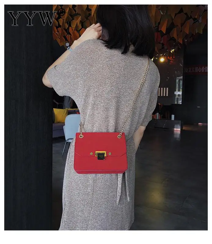 Модные желтые Для женщин мешок матовый одноцветное Цвета Mini Crossbody сумки на плечо Лидер продаж женские Искусственная кожа Bolsos Mujer черный