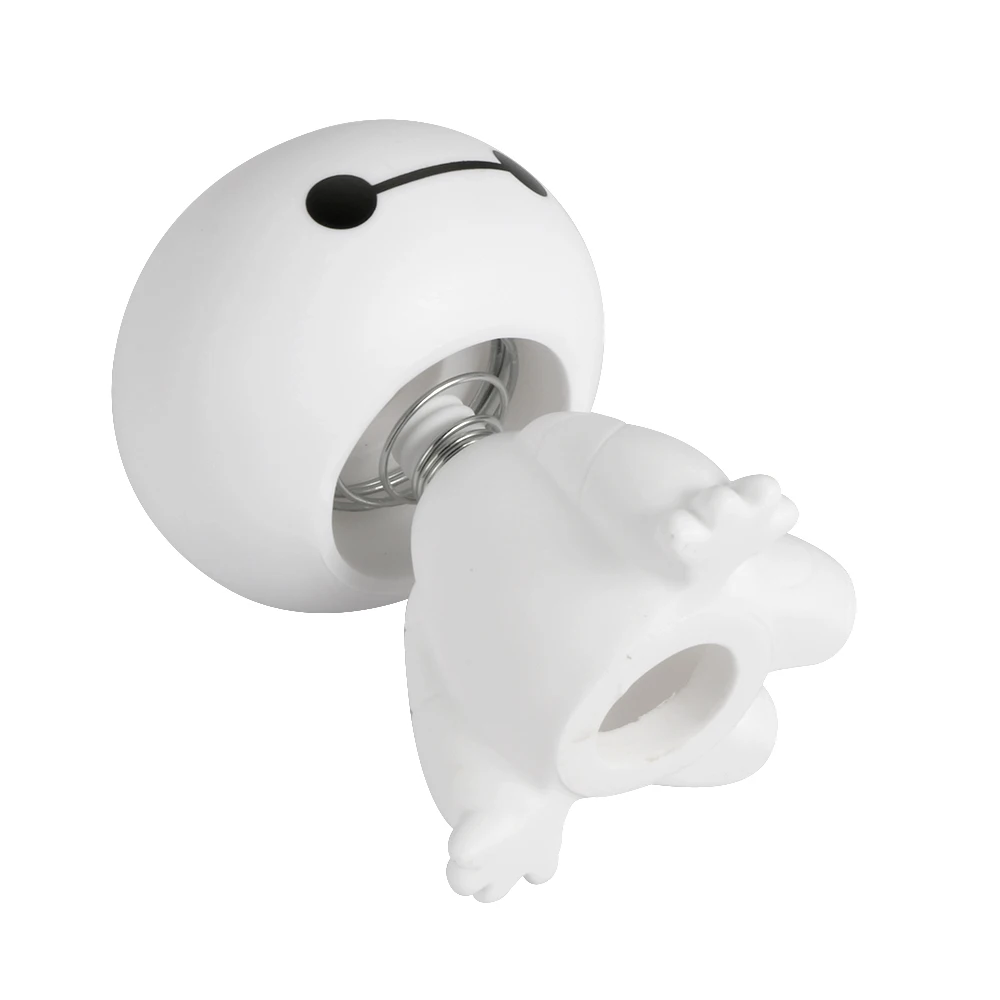 Модный пластиковый интерьер автомобиля робота с качающейся головой неваляшка