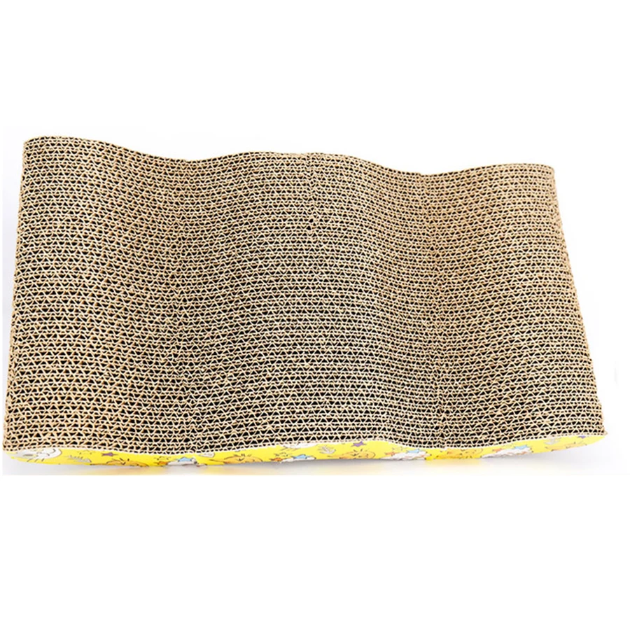 Забавный питомец мультфильм пост кошки скребут доска площадку интересные